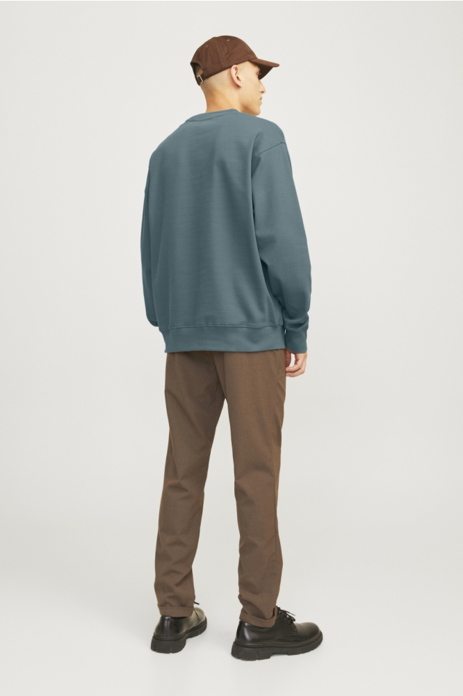 JPRBLACHAD BRANDING SWEAT CREW NECK 12261386 GOBLIN BLUE